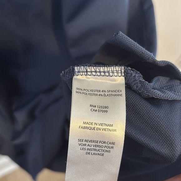 Travis Mathew Blue Polo Shirt size medium - Picture 5 of 5